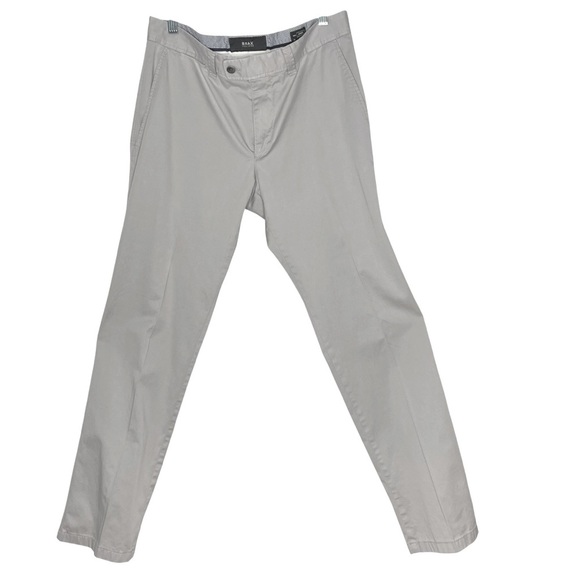 Brax Evans BX MT-WA Men’s Chino Pants 33x32 Gray Stretch Cotton Blend - Picture 2 of 11